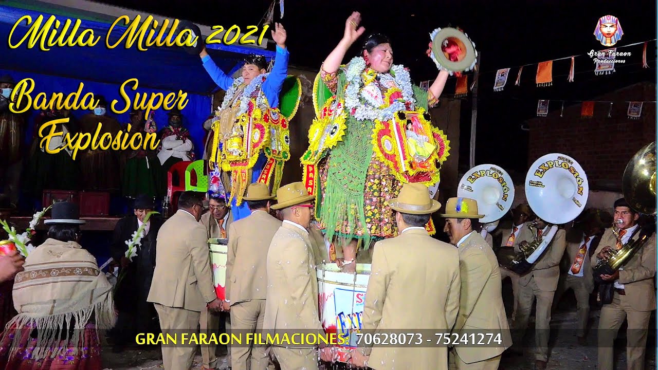Banda SUPER EXPLOSION junto a la Poderosa Morenada Central Milla Milla 2021