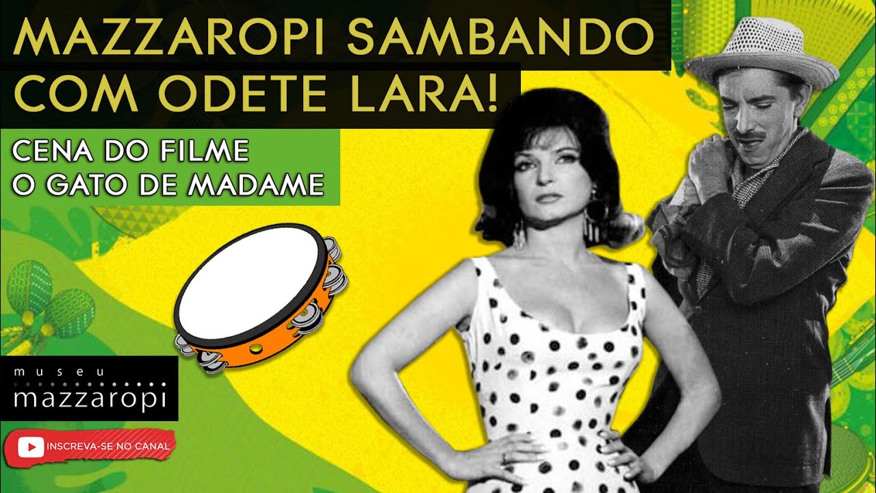 Cenas Mazzaropi - Mazza samba com Odete Lara! (1956)