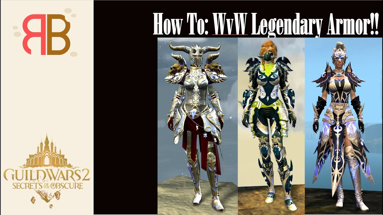 GW2 | How to Craft the WvW Legendary Armor!