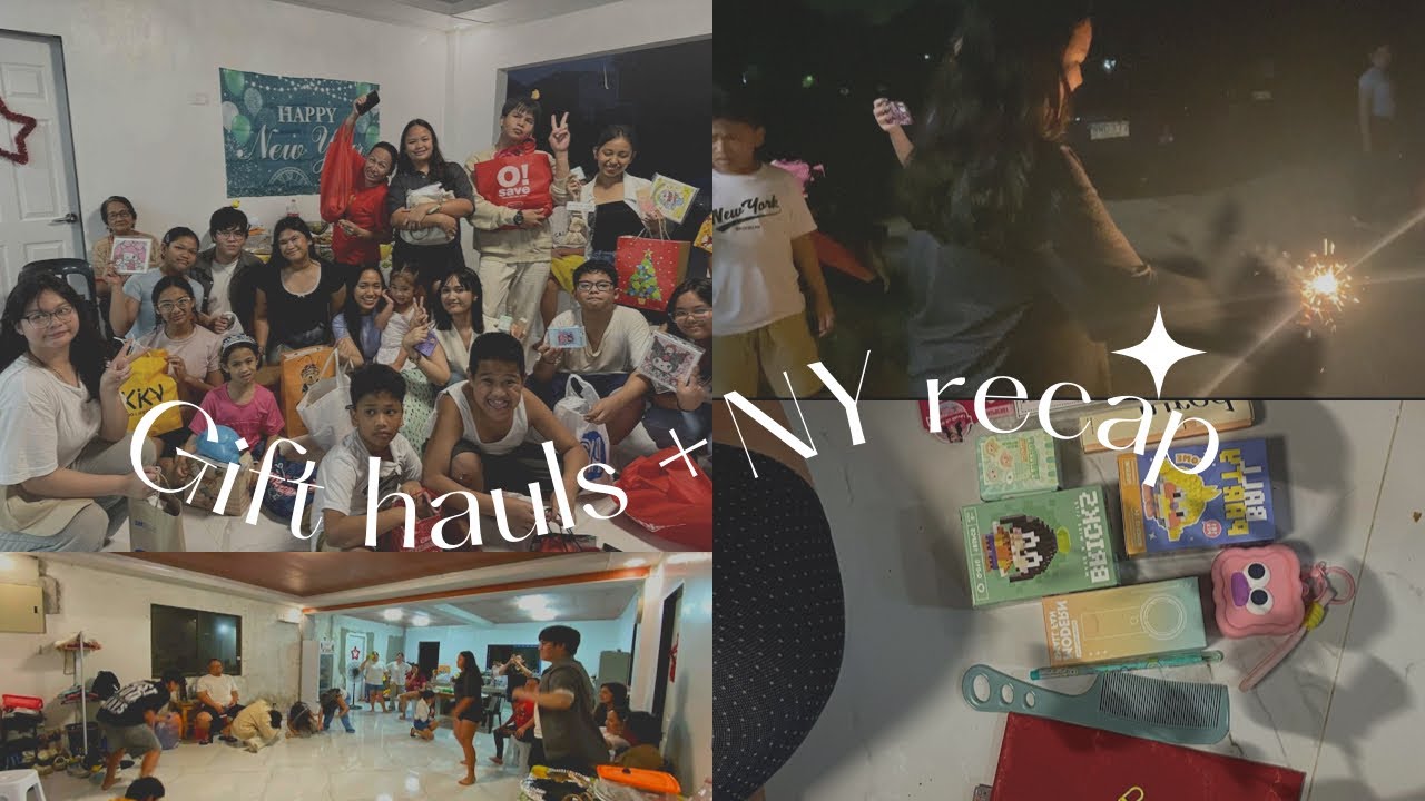 Gift hauls + NY recap ft. Sadiwa Fam | Vlog 002 