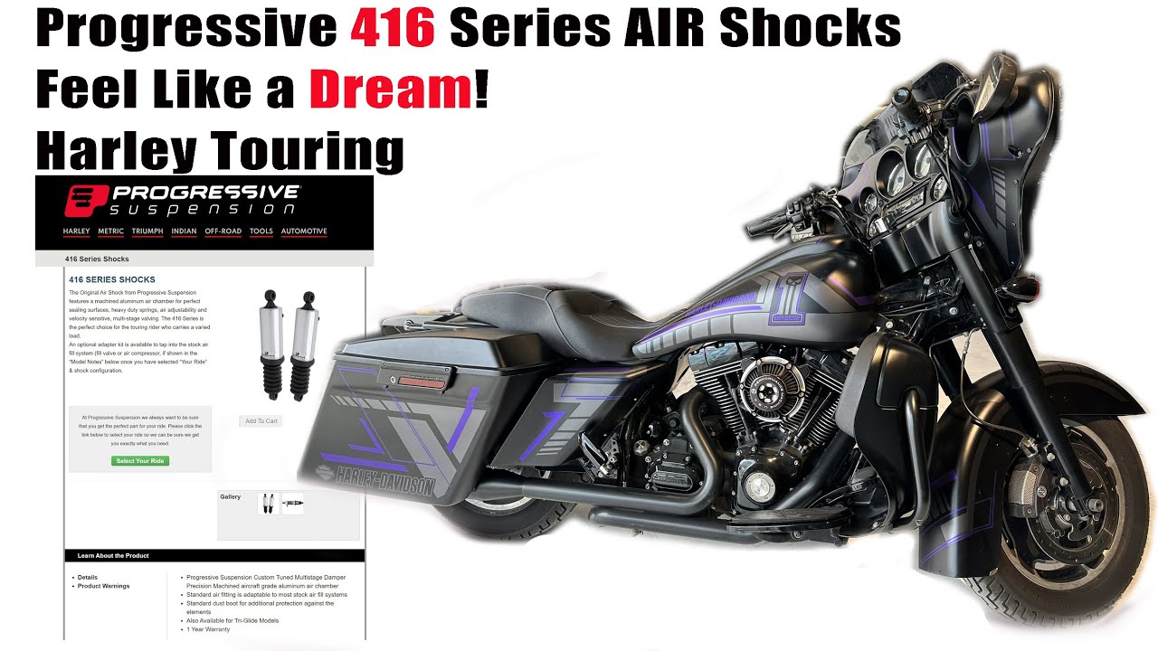 Are the Progressive 416 series shocks still one of the best? Repair & Oil change - Harley Touring