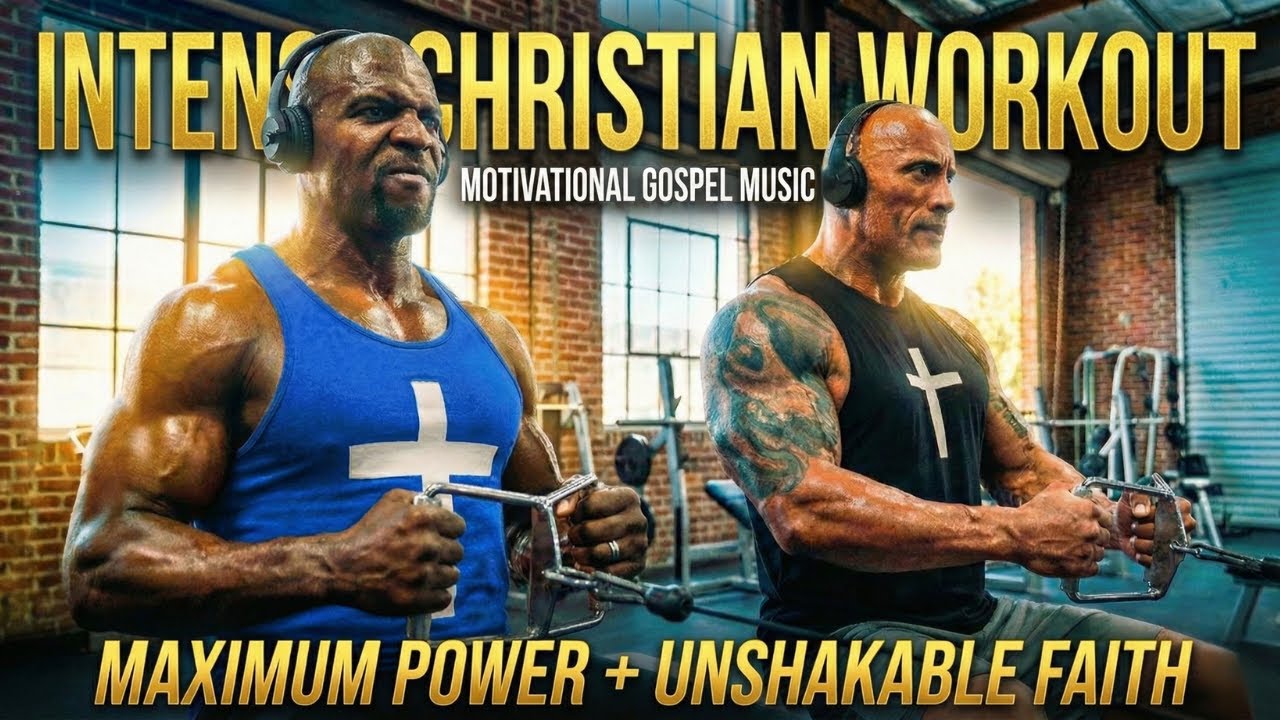 🔥GOSPEL POWER HITS – The Most Powerful Christian Gym Playlist for 2025 💪🔥