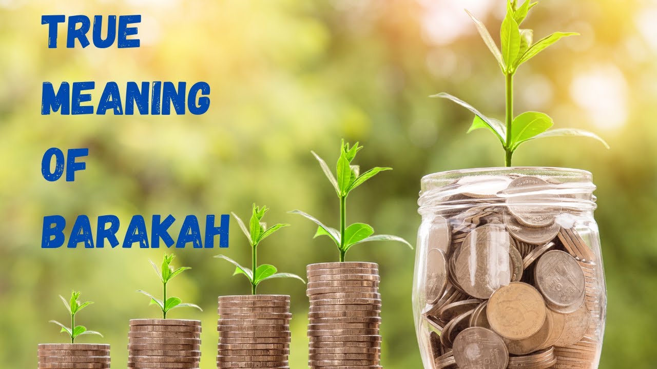 True Meaning of Barakah (DYNAMIC) by Maulana Muhammad Vanker