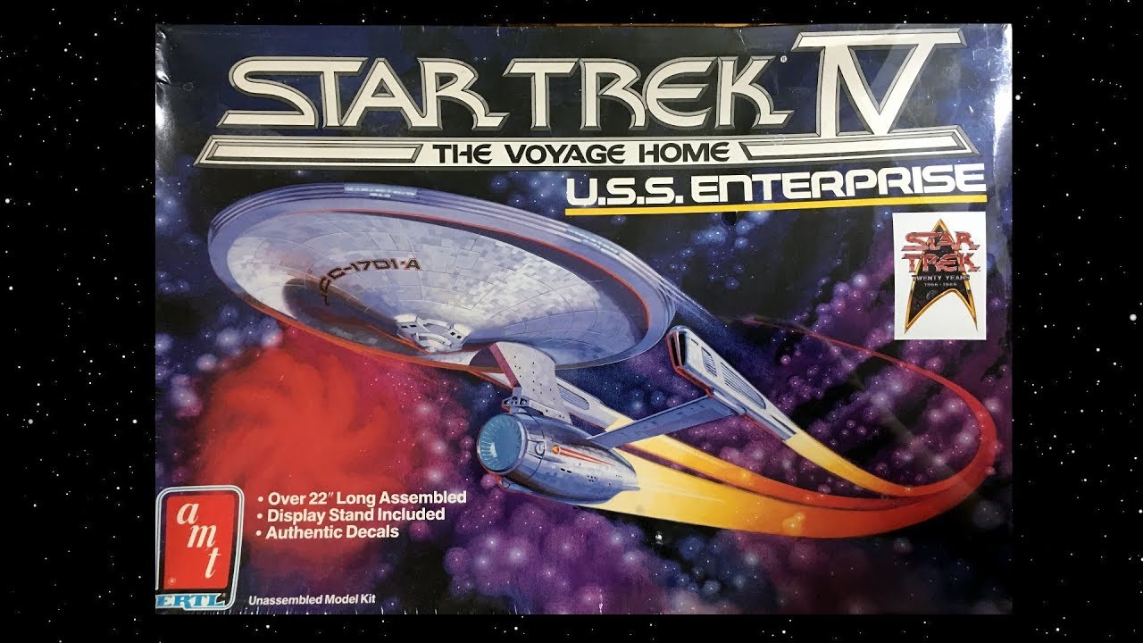 AMT Star Trek IV The Voyage Home USS Enterprise NCC-1701-A Model Kit (1986)
