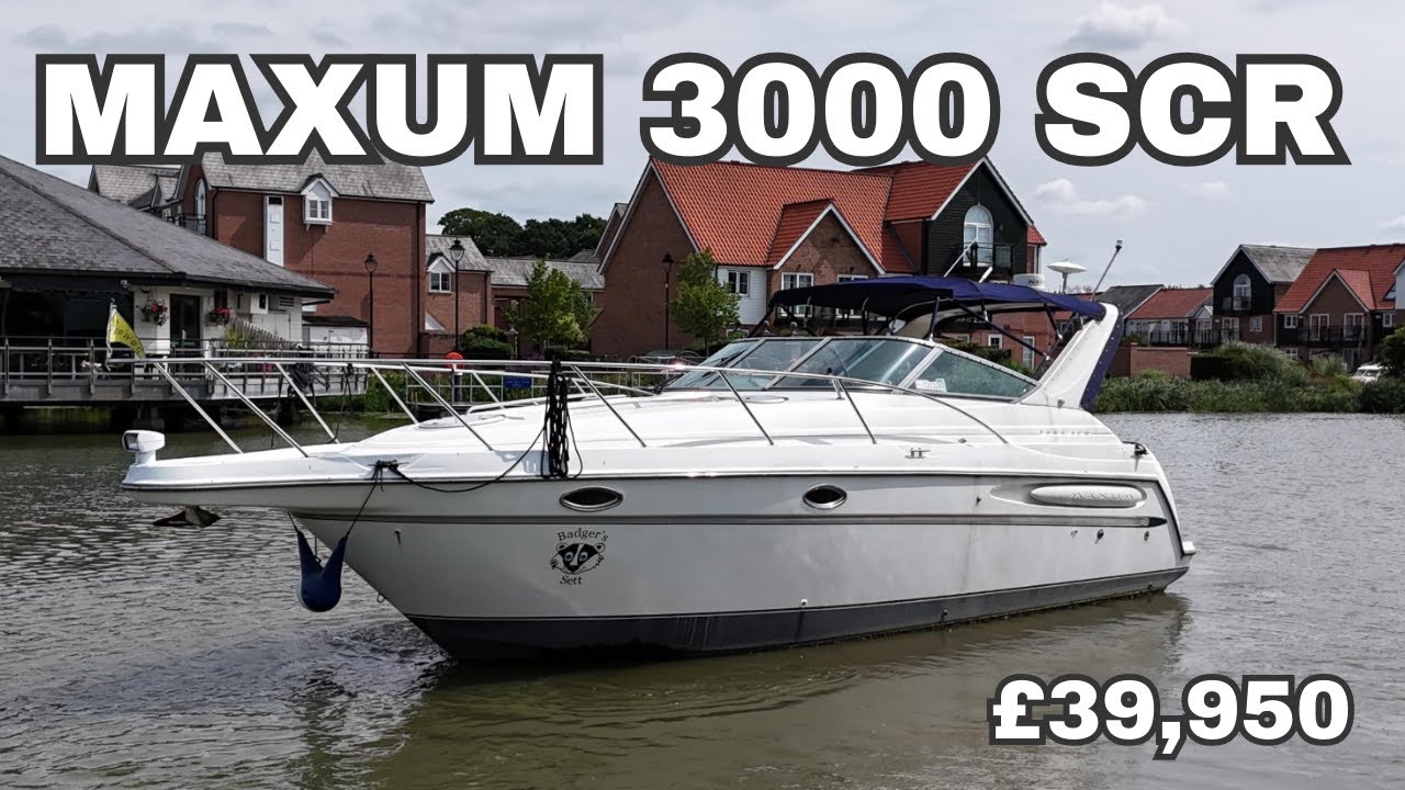 Maxum 3000 SCR 'Badgers Sett' Video Tour - £39,950