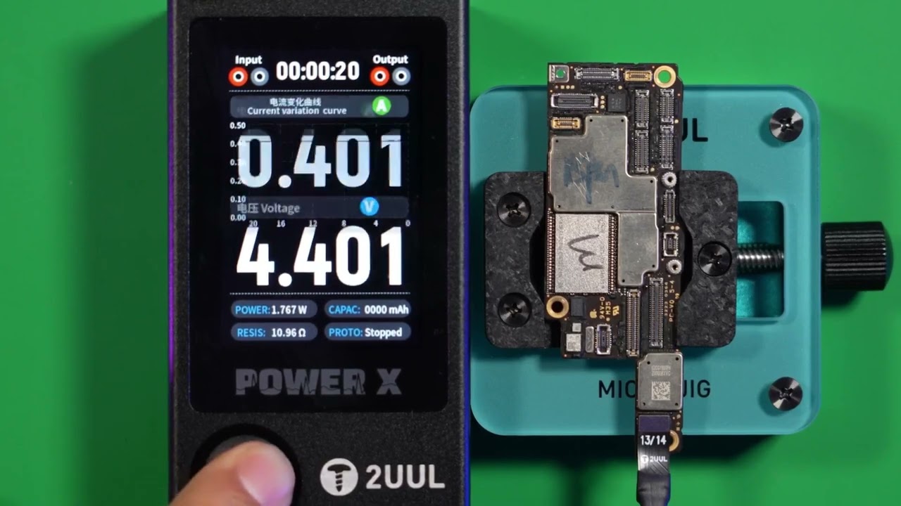 2UUL PW11 Power X High Refresh Screen Ampere-Voltage Meter #mobilerepairing
