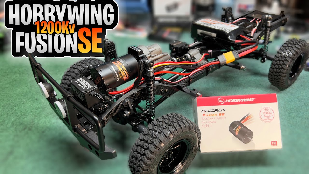 Hobbywing Quicrun Fusion SE 1200Kv FOC 2in1 - How to Calibration & Programming
