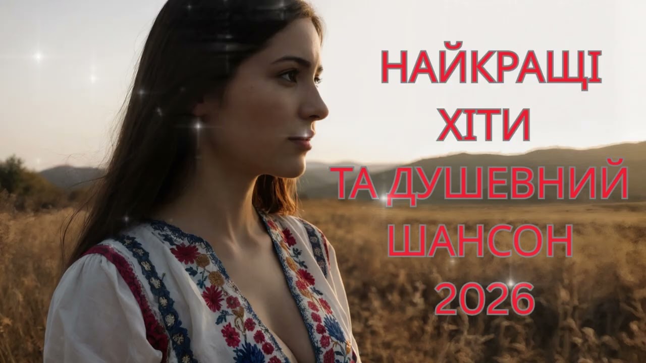 Музика для душі: Шансон та Хіти, що зігрівають серце 🥃