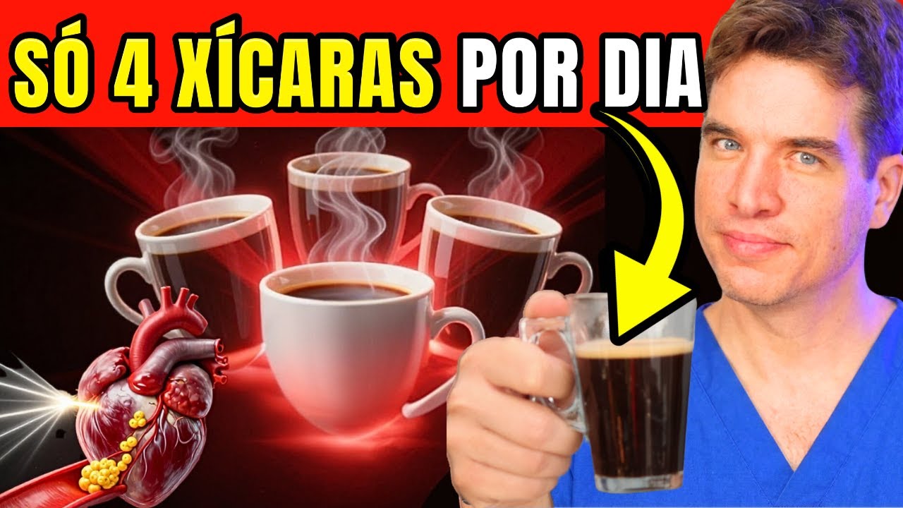Por Que Eu Tomo 4 Xícaras de CAFÉ todos os Dias? (Cardiologista Revela toda a Verdade)