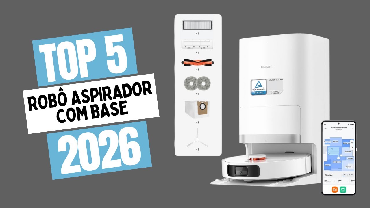 Os 5 Melhores ROBÔ ASPIRADOR para Comprar em [2026]