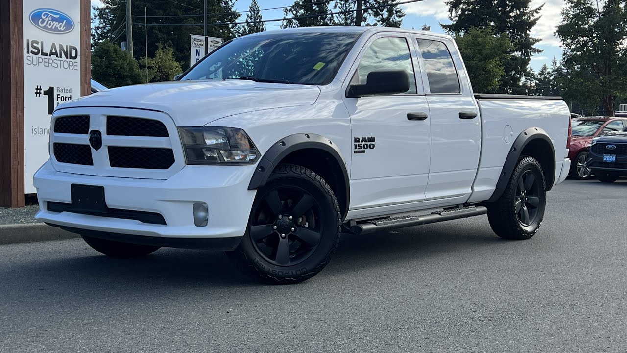 2021 Ram 1500 + Tonneau Cover, Lined Box, Dual Climate Control Review | Island Ford 25349A