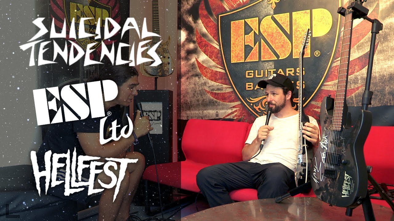 ESP GUITARS - SUICIDAL TENDENCIES au HELLFEST 2022 avec Ben Weinman