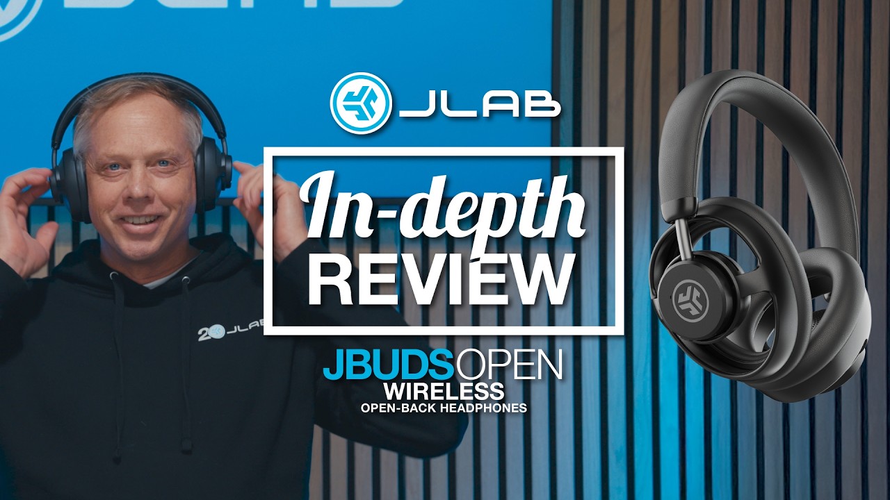 Наушники JLab JBuds открытого типа: высокое качество звука + ситуационная осведомленность