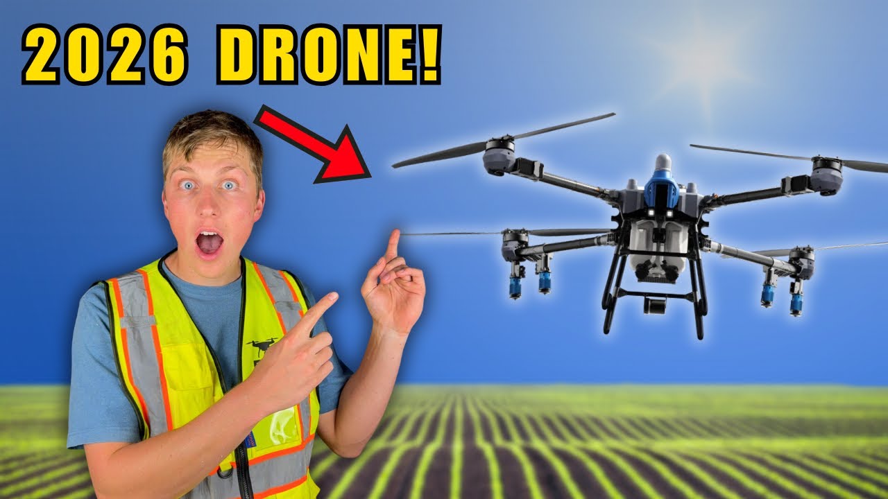 I Saw the Spray Drones Coming in 2026 (Exclusive Look!)
