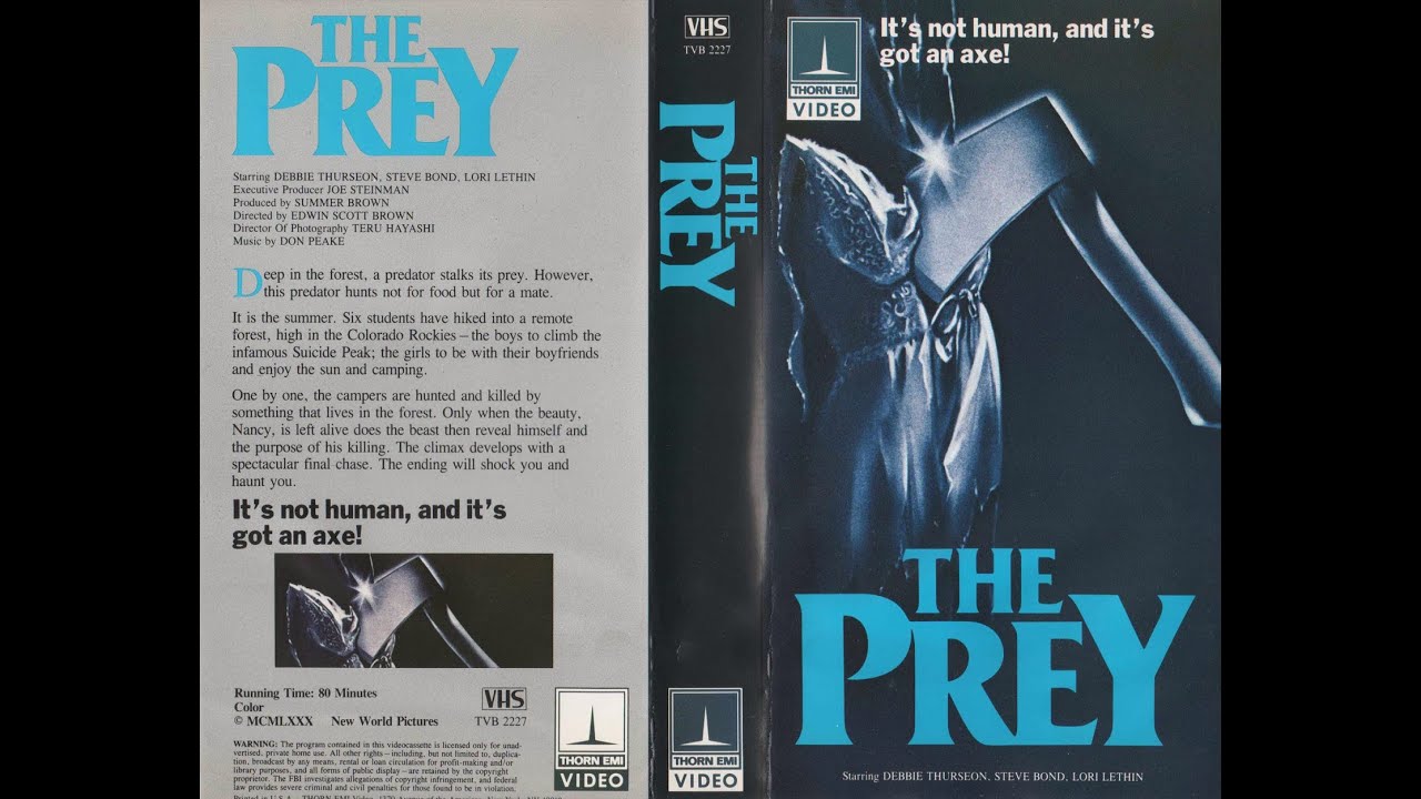 THE PREY --- 1984 - VHS Movie Review