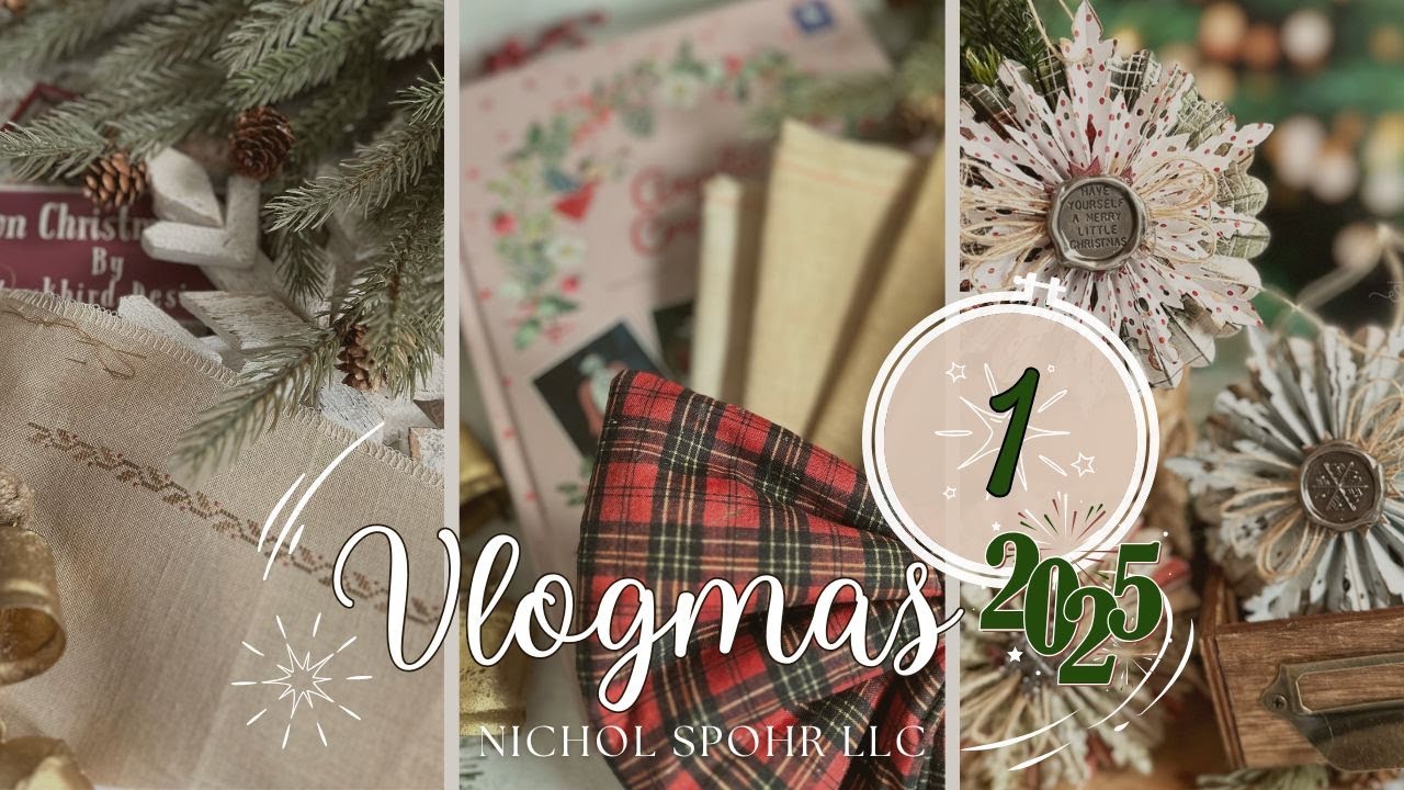Vlogmas 2025, день 1 НАСТУПИЛ!