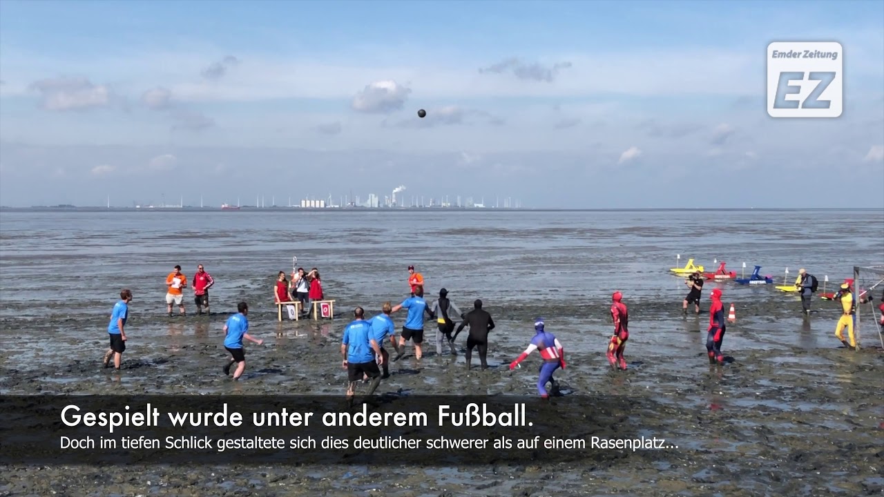 Schlickschlittenrennen in Upleward