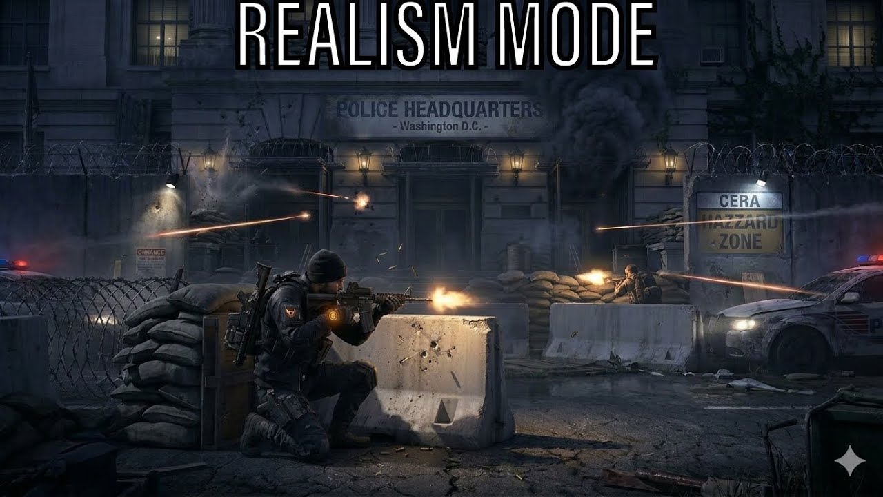 THE DIVISION 2 REALISM MODE POLICE DEPARTMENT CLEAR