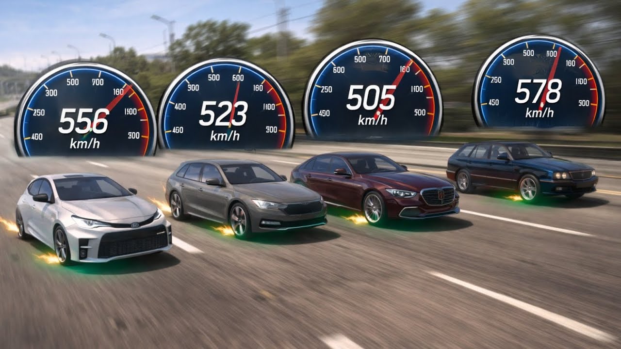 Car Parking.Спортивні настройки на 5 нових автомобілів 500+ км/год