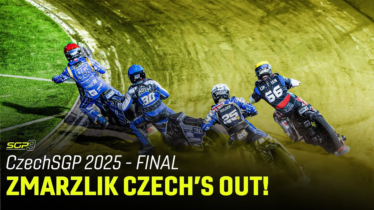 Бартош Змажлик из Чеха уехал в Прагу! 💥 ФИНАЛ CzechSGP 2025 | Гран-при FIM Speedway