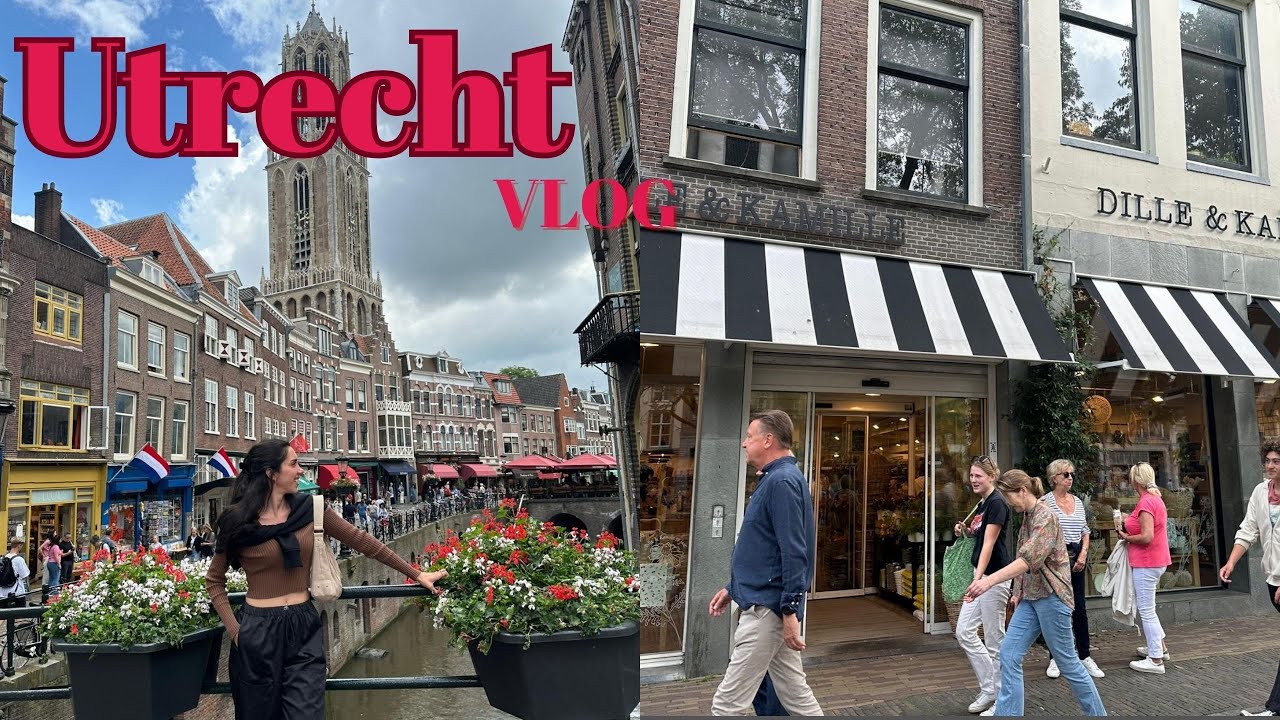Amsterdam’a Yakın Yerler Serisi: Utrecht VLOG🧡🏘️ | Ilgaz Cinsdemir