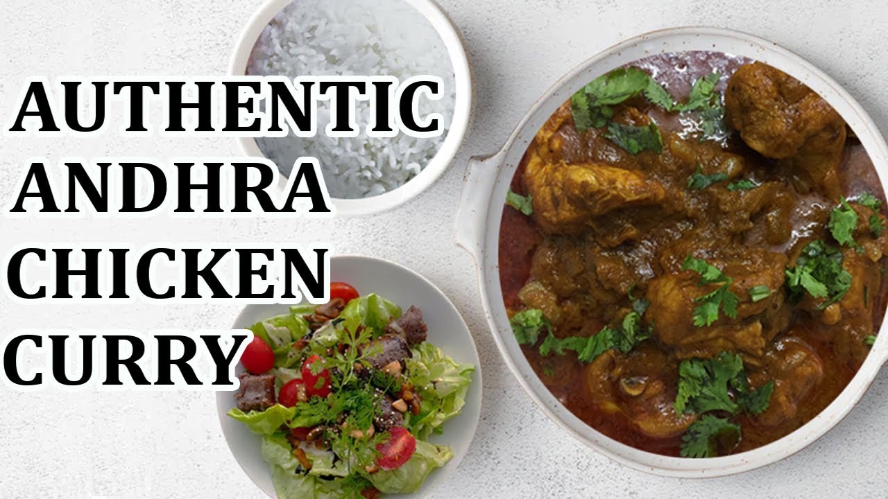Authentic Andhra Chicken Curry || Andhra Style Chicken Curry