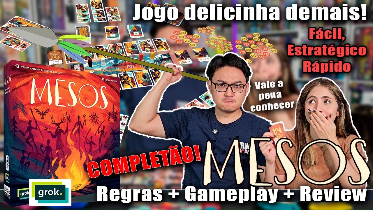 Mesos l Regras + Gameplay + Review