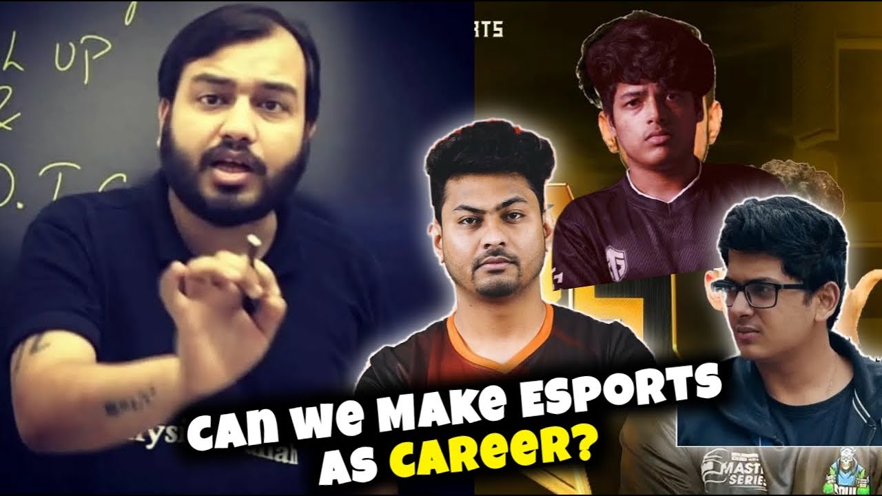 ESports and Gaming as Career Reply by Physics Wallah aka Alakh Panday