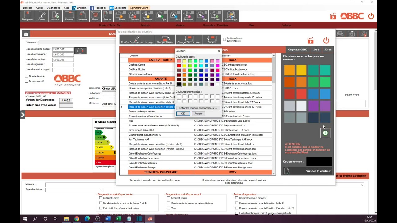 [OBBC - WinDiagnostics] Aide &agrave; la mise en page de vos en-t&ecirc;tes et couleurs de vos rapports