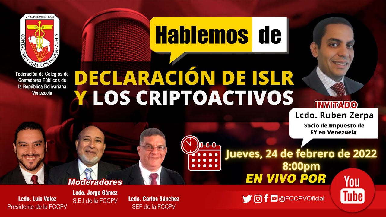 HABLEMOS DE: Declaración de ISLR y los Criptoactivos.