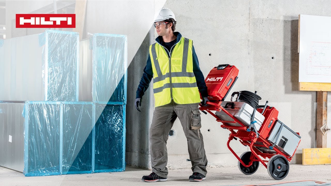DÉCOUVREZ le chariot de transport pliable Hilti