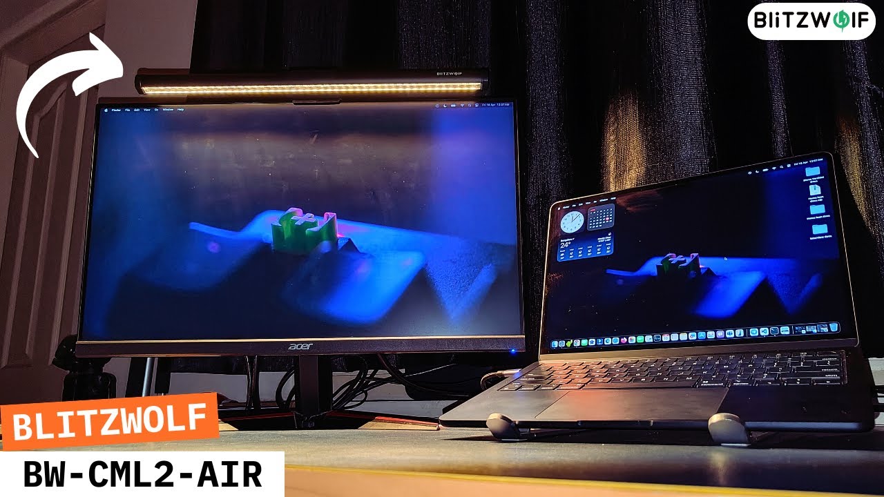 STOP Buying Expensive Monitor Light Bars - Get THIS | Blitzwolf BW-CML2 Air Installation + Review