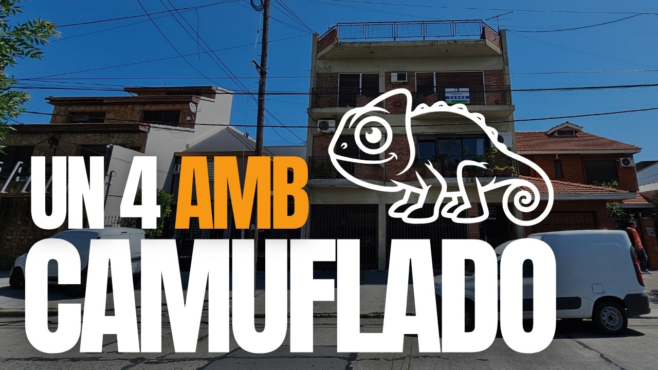 Departamento de 87 m2 de 3 ambientes (4 tmb puede ser) Wilde