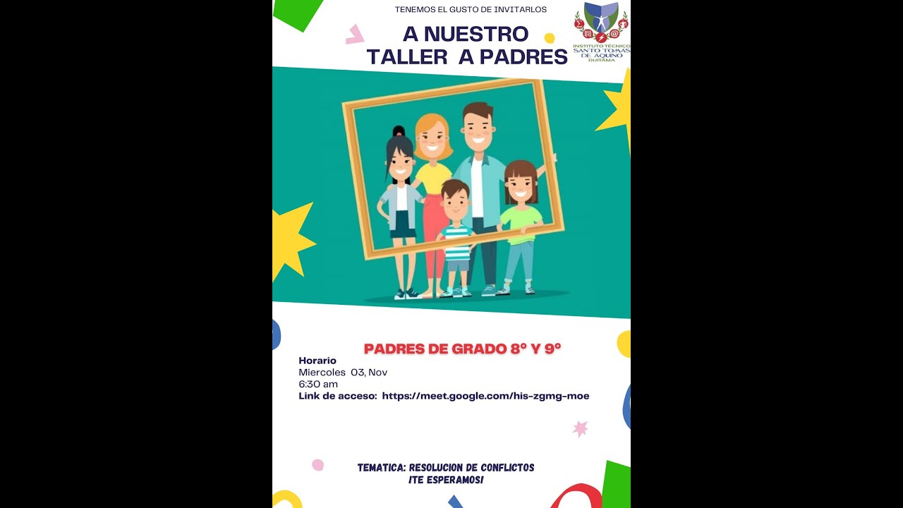 Taller Padres 2021 Grados 8° y 9°