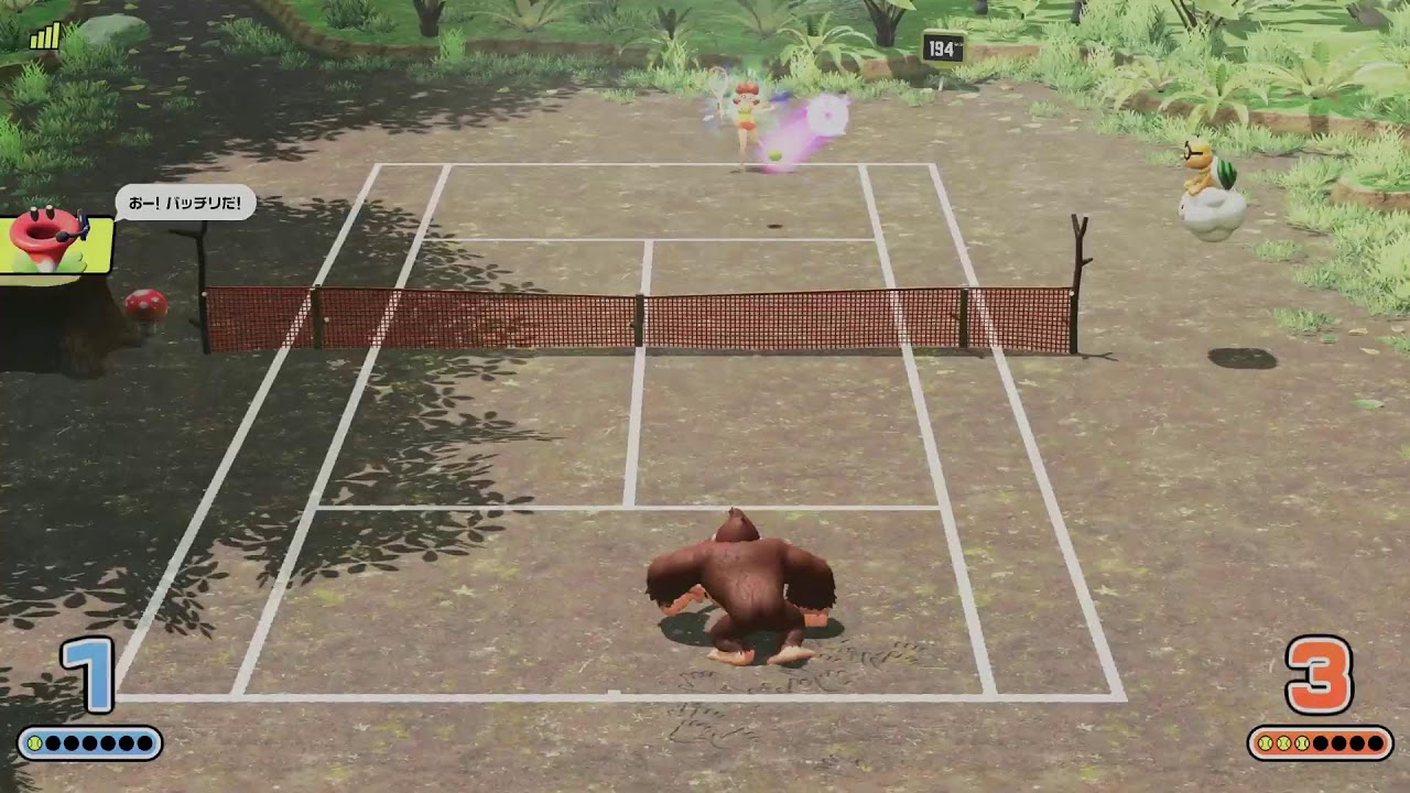 【マリオテニスフィーバー】が、頑張ります！