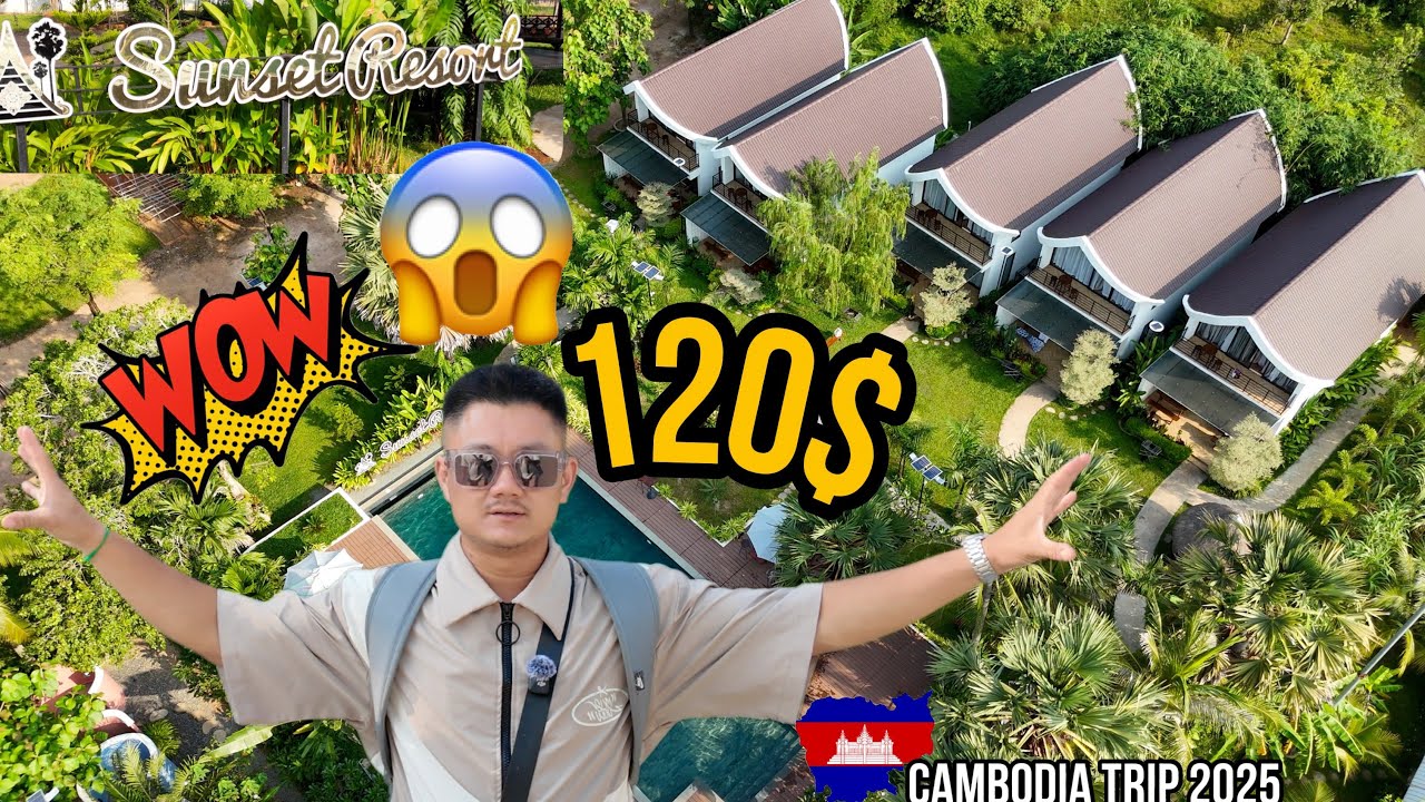 WOW! THE BEST 120$ PLACE TO SLEEP IN KEP CAMBODIA | (4K) 🇰🇭