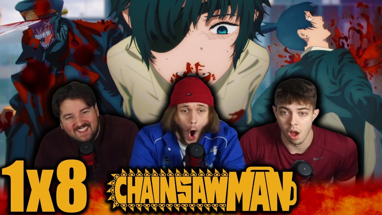 WHAT IS HAPPENING?!? | Chainsaw Man 1x8 