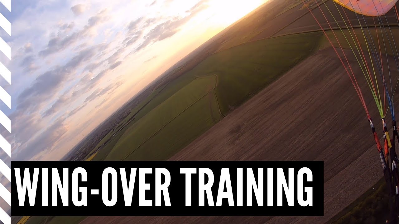 Paramotor flight 124 - Wingover training and Touch-n-goes