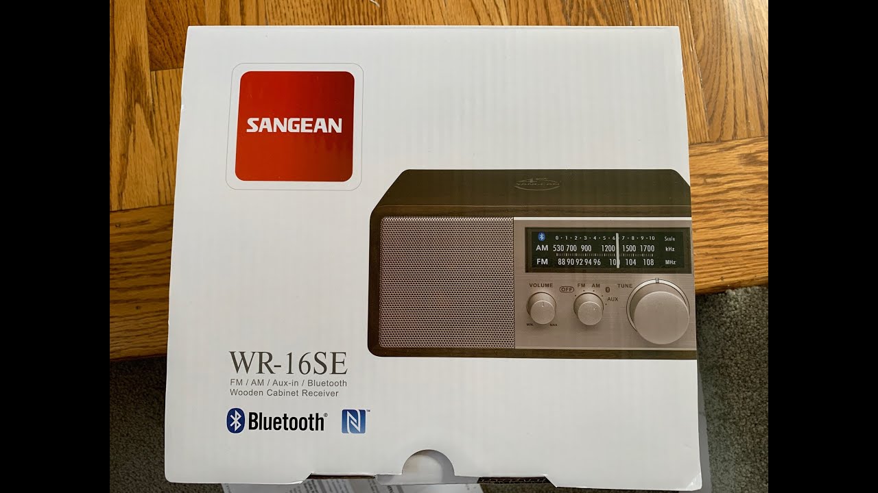 SANGEAN WR-16SE RADIO WITH BLUETOOTH