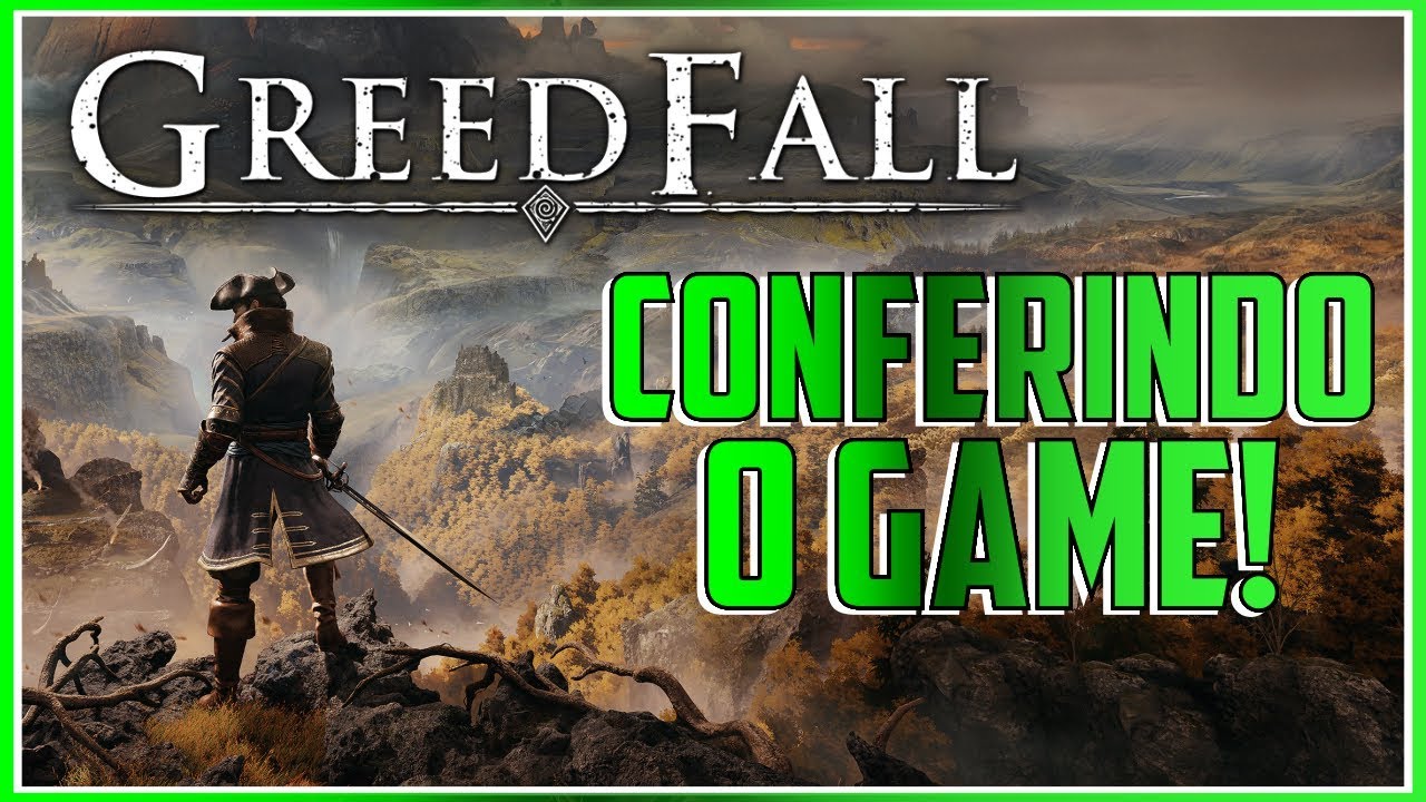 GREEDFALL - O In&iacute;cio de Gameplay desse jogo ESPETACULAR no XBOX ONE X!