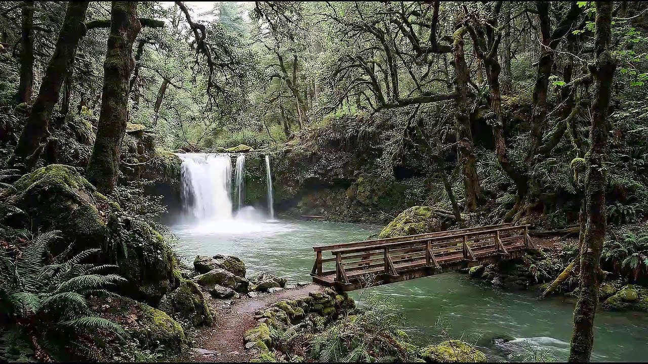 Calming Piano & Water Sounds 🌹 Relaxation for Sleep, Healing & Inner Peace,sleep healing 2