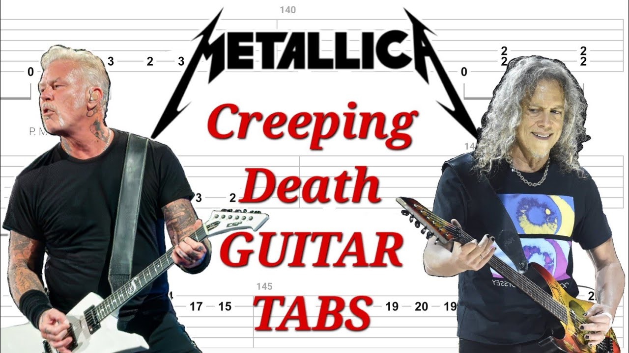 Metallica - Creeping Death | Rhythm & Lead GUITAR TABS | Cover | Tutorial | Lesson