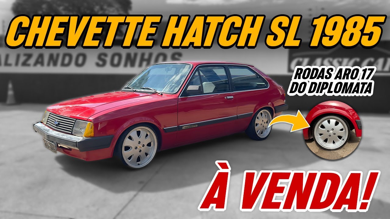 CHEVETTE HATCH SL 1985 * À VENDA *