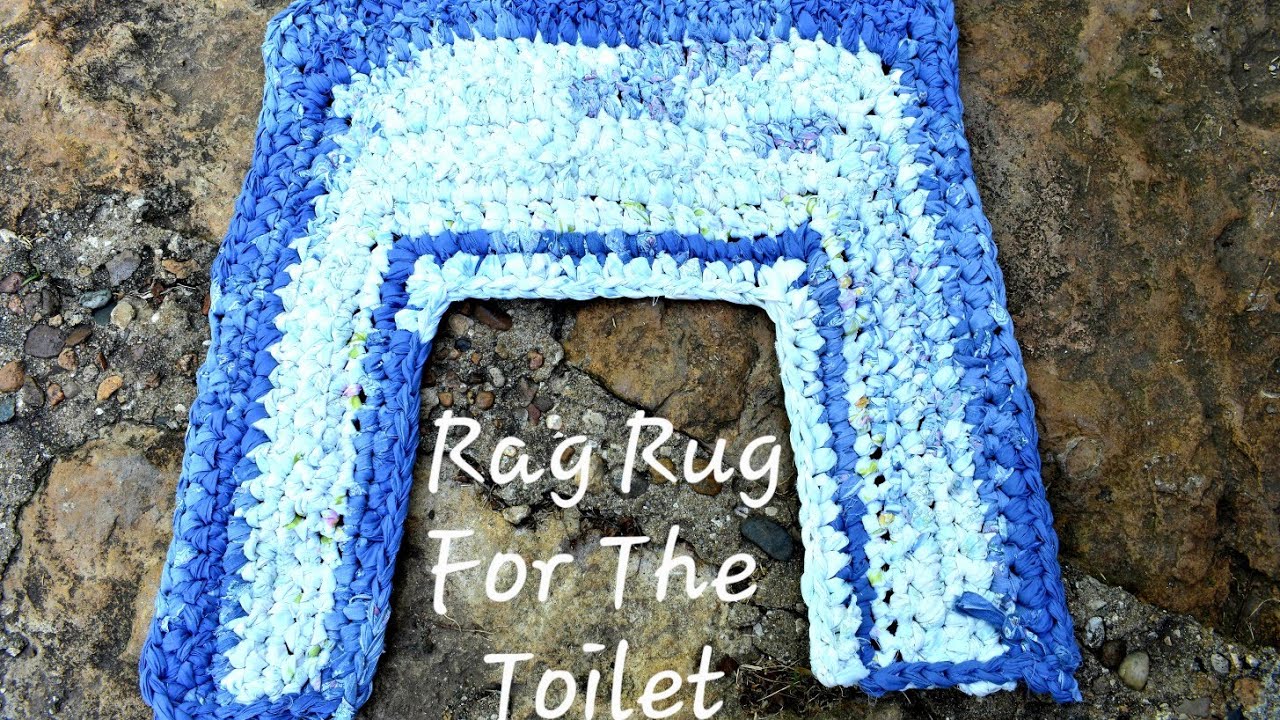 Crochet Rag Rug For The Toilet. Video 1 of 1. Crochet Rag Rug For The Bathroom. Beginners Tutorial.