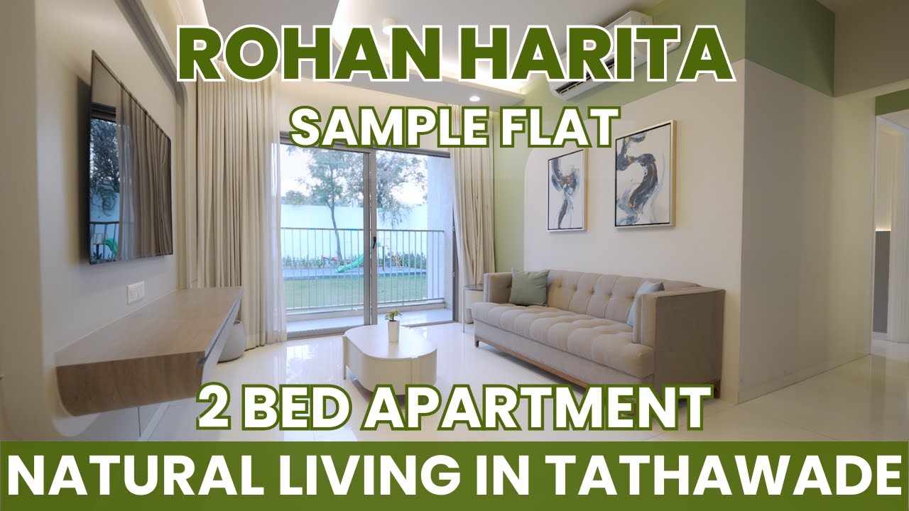 Rohan Harita Tathawade - 2 BHK Sample Flat Tour | Call 8411 888 115