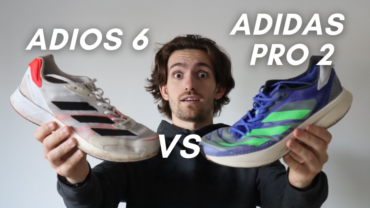 Adidas ADIOS 6 vs ADIOS PRO 2 // Which is the BEST Adidas running shoe??