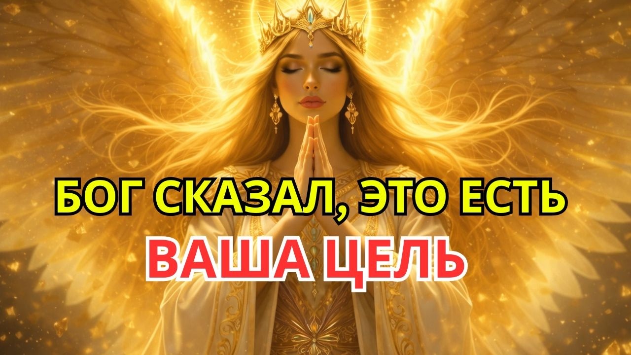 Избранный, Бог открыл твою цель.
