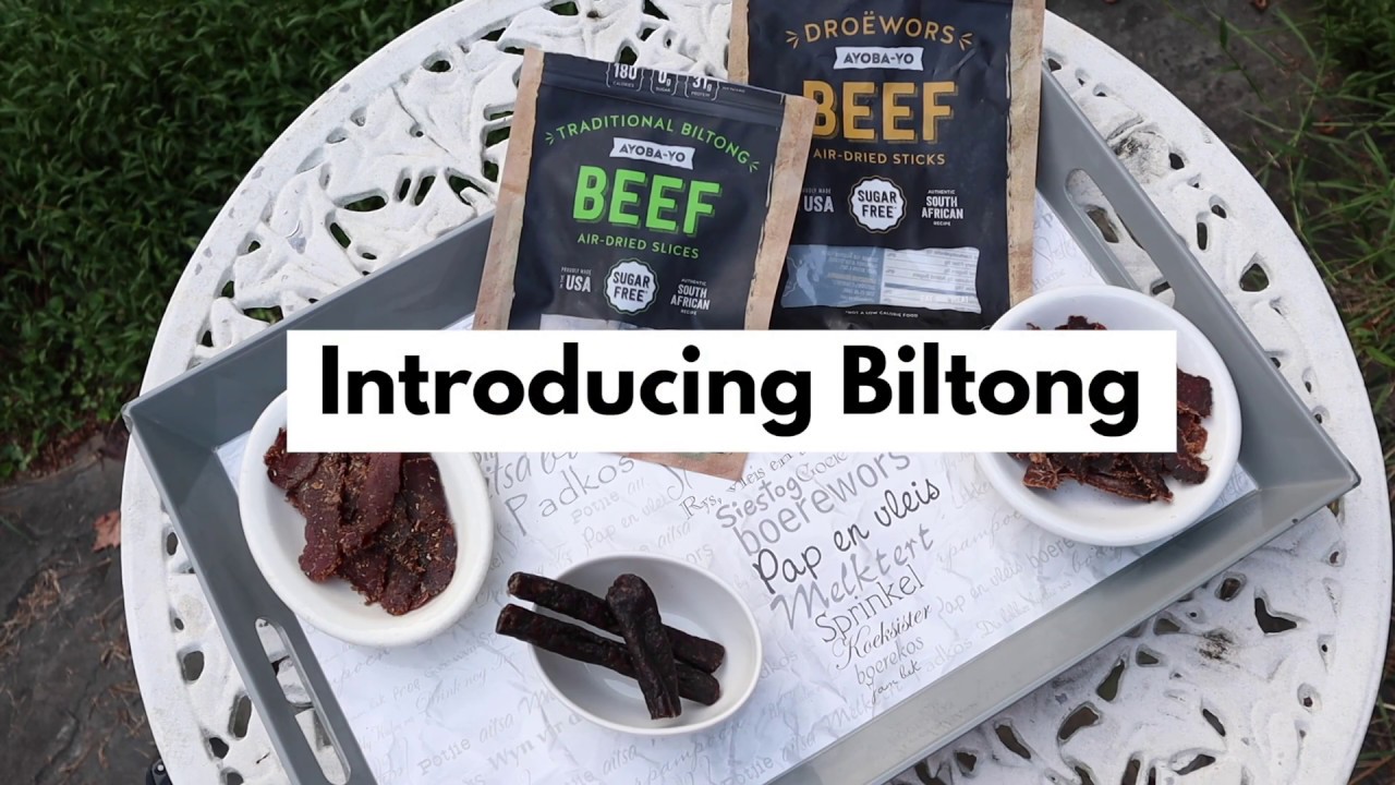Introducing Biltong by Ayoba-Yo!