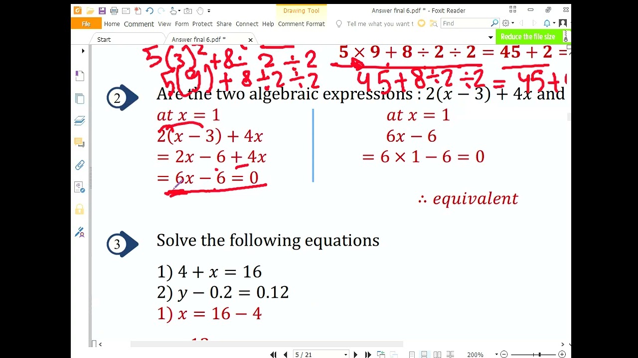 مراجعة ليلة الامتحان – Math لغات الصف السادس الابتدائي | ترم أول 2026