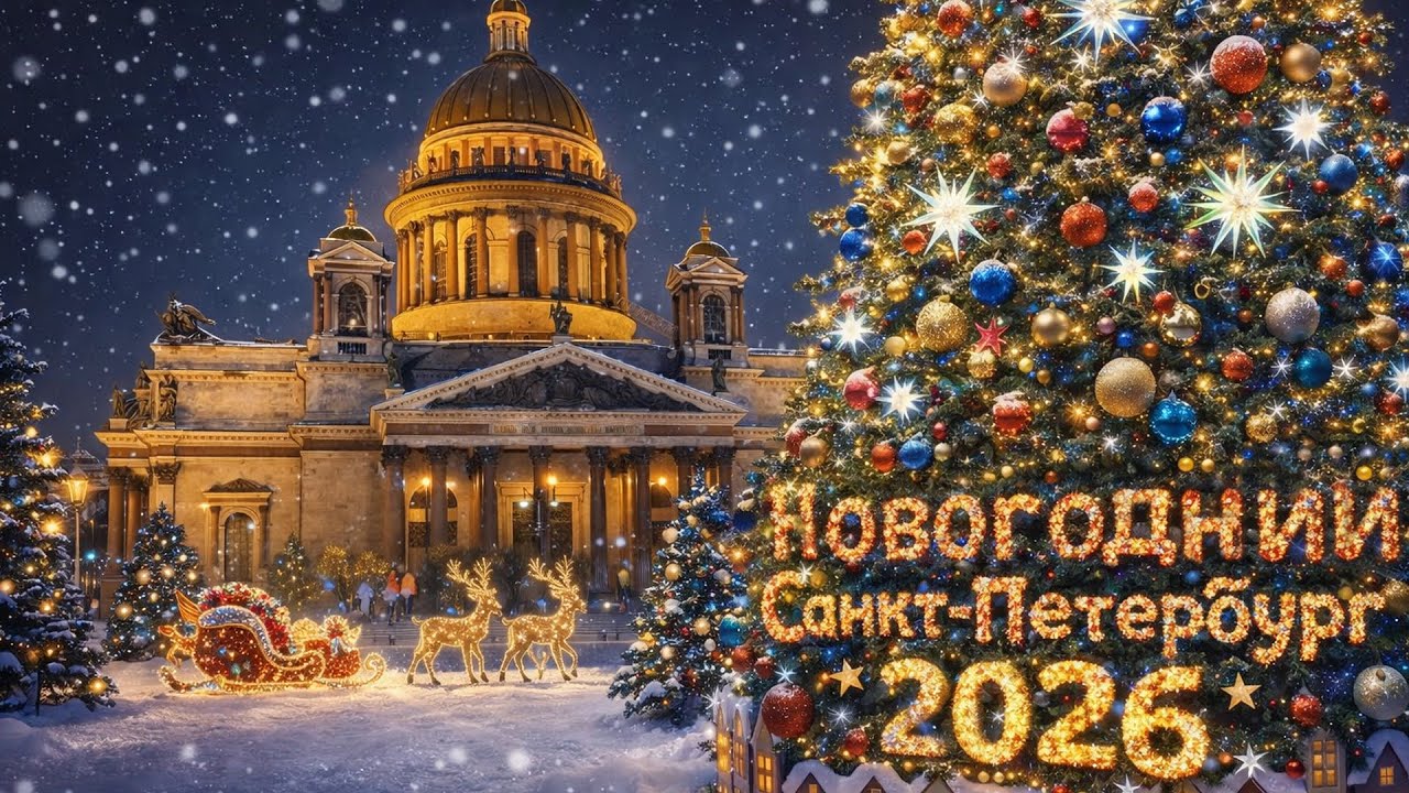 Новогодний Санкт-Петербург 2026